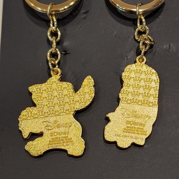 Loungefly Disney Lilo & Stitch Ice Cream Enamel Keychain Set of 2 NEW - Picture 10 of 12